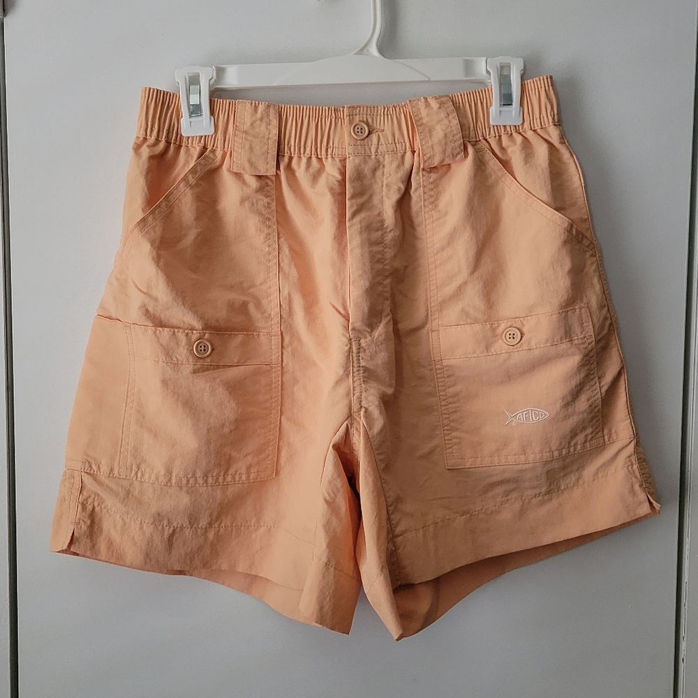 American Fishing Tackle Co Orange Shorts